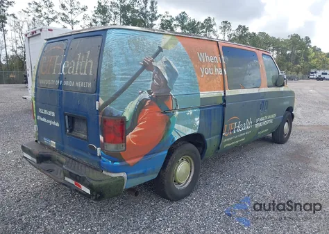 2002 Ford E-150 Commercial/Recreational from USA, damaged, VIN 1FTRE14252HA70382